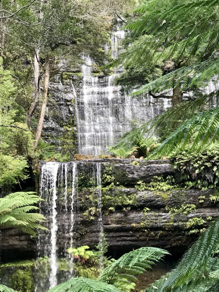 Cascading Russel Falls