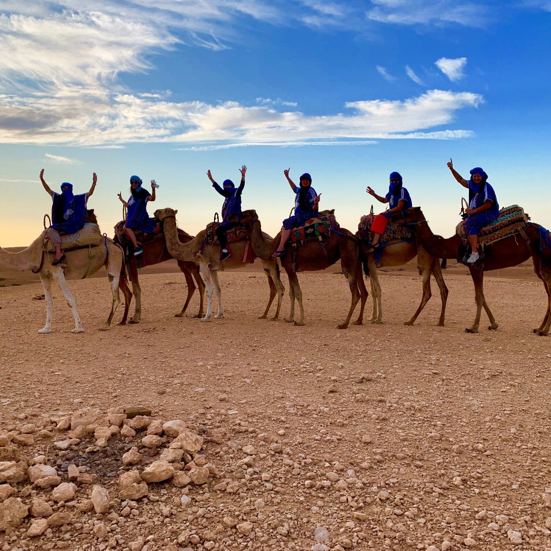 People on camels